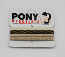 Shiny Tans Pony Bracelets